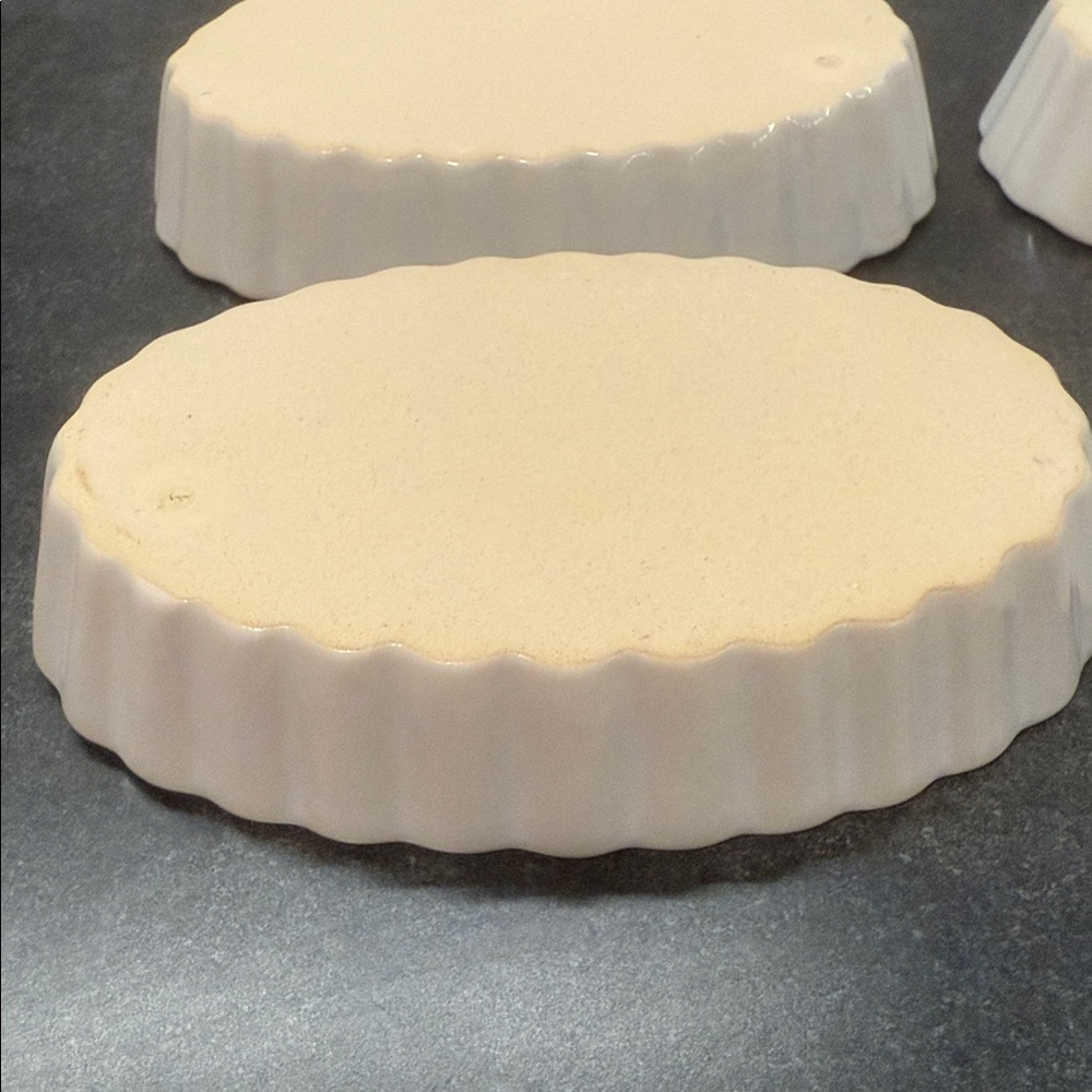 White Ceramic Oval Baking Dishes Set - Picture 7 of 7